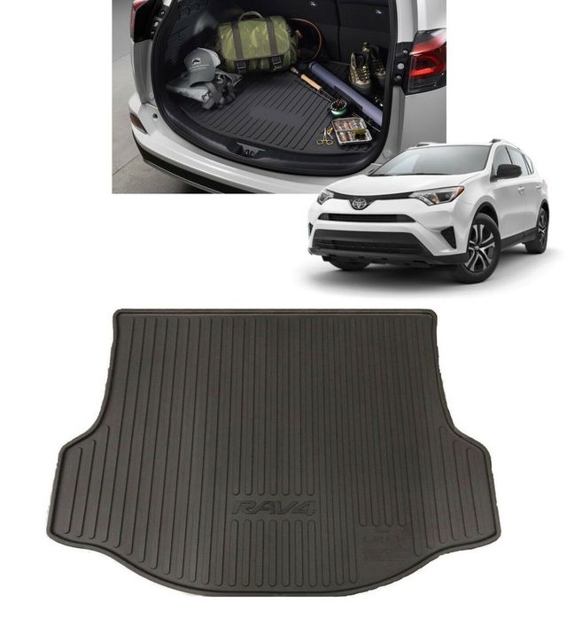 PT90842135 - Interior: Rav4 All-Weather Cargo Tray | 2013-2018 Rav4 Non-Hybrid for Toyota Image