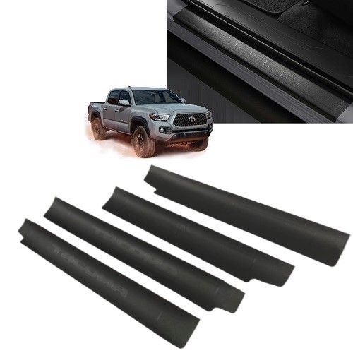 PT7473520102 - Interior: Tacoma Door Sill Protectors | 4 Piece Set | 2016-2023 Double Cab Tacoma for Toyota: Tacoma Image
