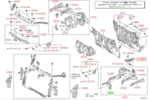 5381447020 - Body: Front Panel Extension for Toyota Image