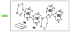 494506070 - : Disc Brake Pad Shim for Toyota Image