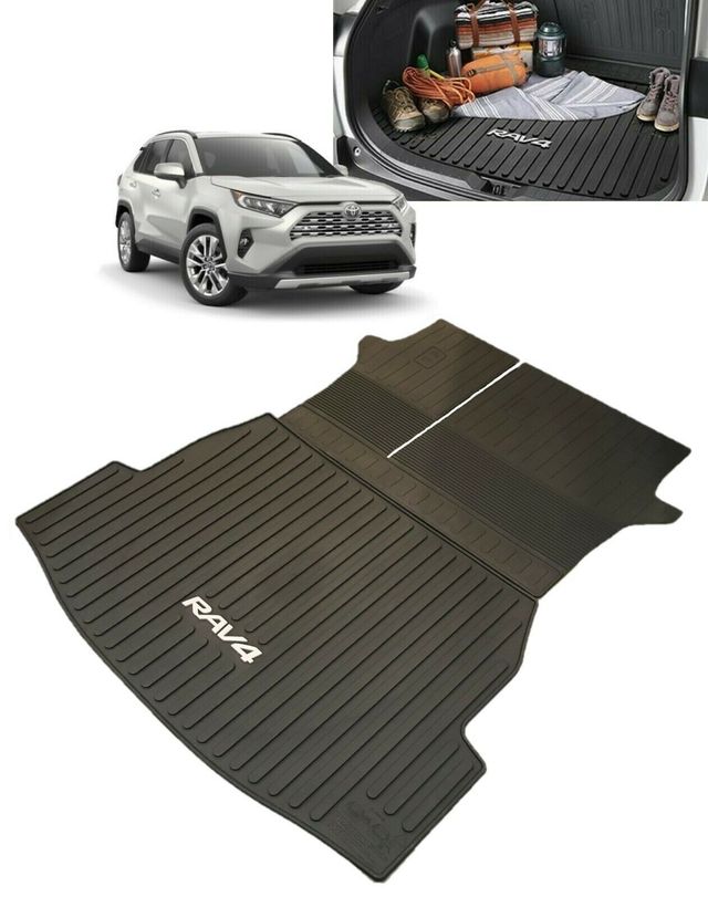 PT9084221002 - : Rav4 Cargo Liner | Black 1 Piece Liner | 2019-2023 Rav4 for Toyota: RAV4 Image