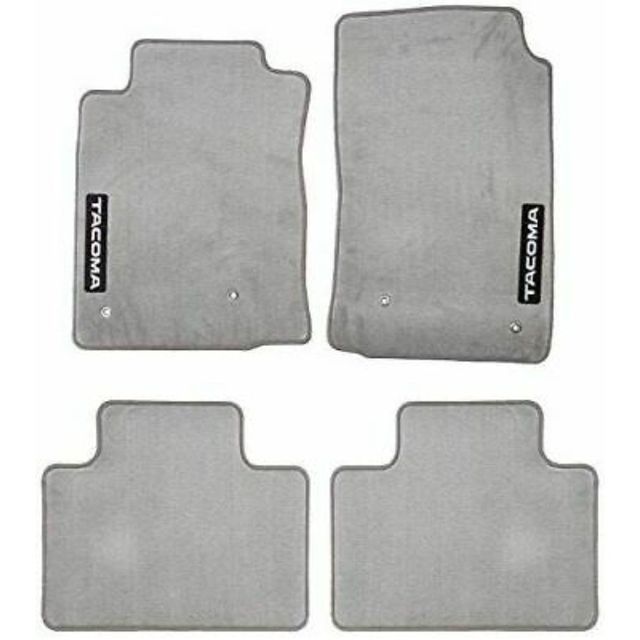 PT2063510213 - Interior: Carpet Floor Mats | Light Charcoal | 2005-2011 Tacoma Double Cab for Toyota Image