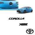PT9481219102 - : Blackout Emblem Overlays | 2019-2025 Corolla Hatchback XSE for Toyota: Corolla Image