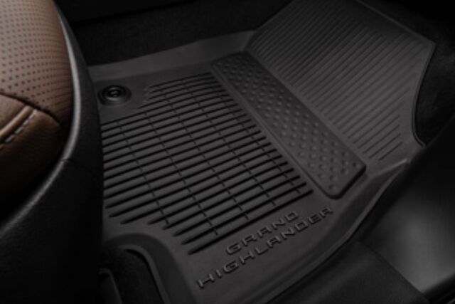 PT9084824020 - Interior: All-Weather Floor Liners | Black |8 Passenger | 2024 Grand Highlander for Toyota: Grand Highlander Image