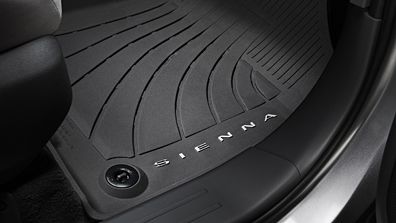 PT2060822002 - Interior: All-Weather Floor Liners | 8 Passenger | 2022-2025 Sienna for Toyota: Sienna Image