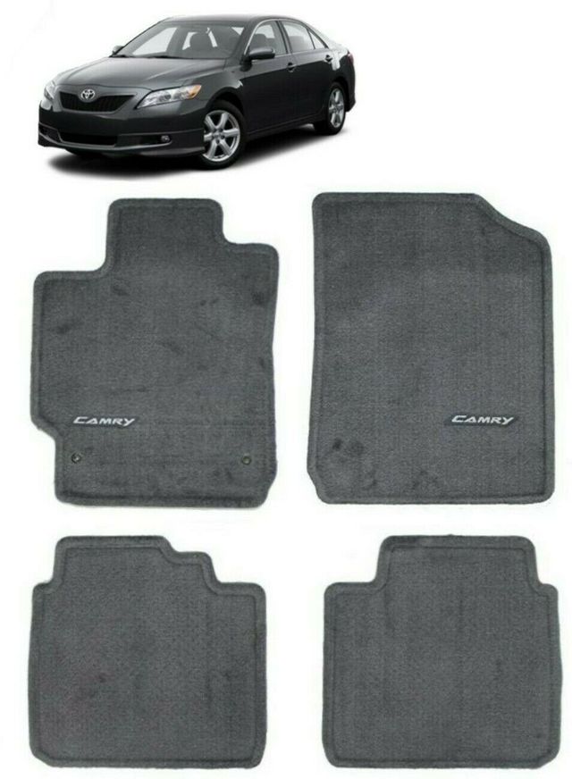 PT2063210012 - Interior: Camry Floor Mats | Gray Carpet 4 Piece Set | 2007-2011 Camry for Toyota Image