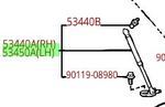5345006030 - Body: Lift Cylinder for Toyota Image