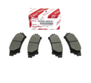 44660E010 - : Genuine Toyota OEM Rear Brake Pad Set | 2014-2019 Highlander | 2011-2020 Sienna for Toyota: Highlander, Sienna Image
