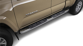 PT76735120 - Exterior: Tacoma Tube Steps | Chrome 5" Oval Tube | 2011-2020 Tacoma Access Cab for Toyota: Tacoma Image