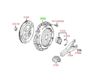 312103521084 - Transmission: Transmission Clutch Pressure Plate for Toyota Image