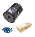 90915YZZD1GSKT - : Case of 10 90915-YZZD1 Genuine Toyota Oil Filters with Drain Plug Gaskets for Toyota Image