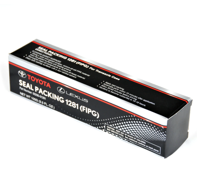 ピヨピヨ Genuine Toyota Red #1281 FIPG Form in Place Gasket seal packing