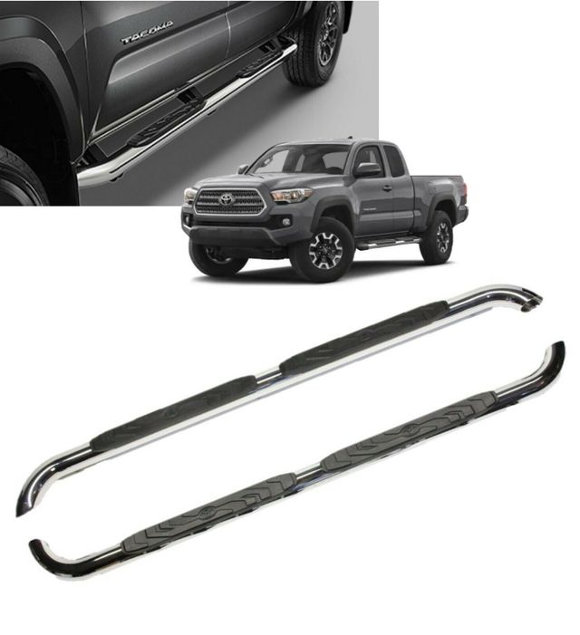 Genuine Toyota Tacoma Chrome Tube Steps PT932-35161 | Frontier Toyota