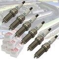 9091901263KIT - : Genuine Toyota Iridium Spark Plug 90919-01263 | Denso FK20HBR8 | Tacoma Camry Highlander Avalon | SET OF 6 for Toyota Image