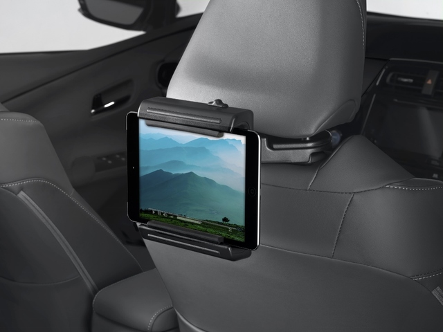 PT9494716002 - Electronics: Genuine Toyota Universal Tablet Holder for Toyota: 4Runner, 86, Avalon, bZ4X, C-HR, Camry, Corolla, Corolla Cross, Corolla iM, Crown, Grand Highlander, Highlander, Land Cruiser, Prius, Prius C, Prius Plug-In, Prius Prime, Prius V, RAV4, RAV4 Prime, Sequoia, Sienna, Tacoma, Tundra, Venza, Yaris, Yaris iA Image