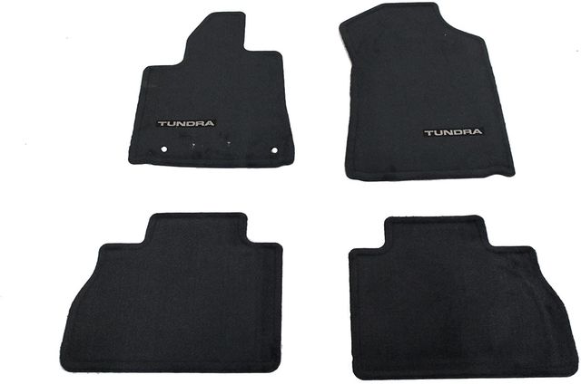 PT2063407212 - Interior: Tundra Floor Mats | Black 4 Piece Set | 2007-2011 Tundra for Toyota Image