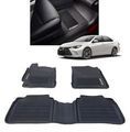 PT9080315520 - : Camry All-Weather Floor Liners | Black 3 Piece Set | 2015-2017 Camry for Toyota: Camry Image