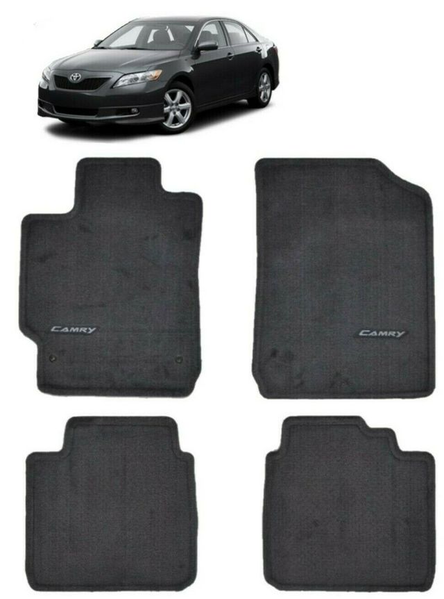 PT2063206012 - Interior: Camry Floor Mats | Dark Charcoal 4 Piece Set | 2007-2011 Camry for Toyota Image