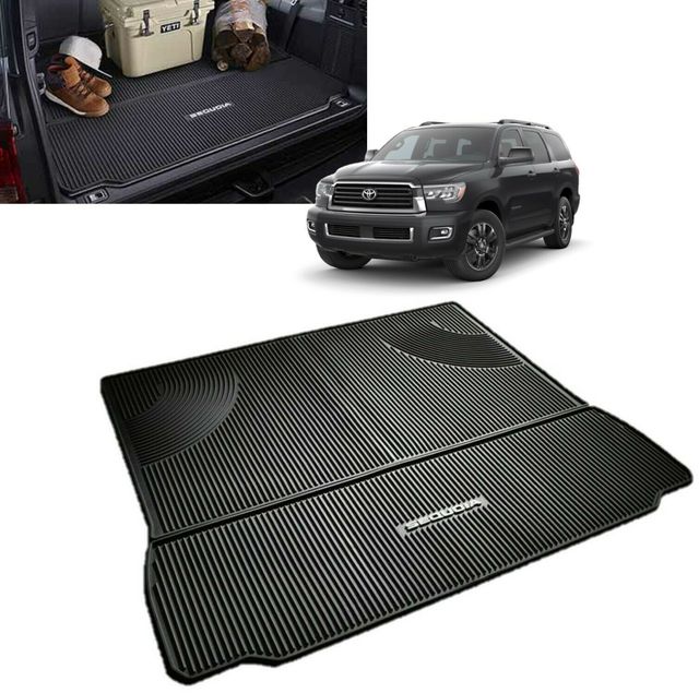 PT9080C08202 - Cargo Management: Sequoia All-Weather Cargo Mat | 2008-2022 Sequoia for Toyota: Sequoia Image