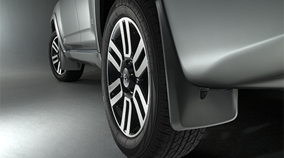 PT76989110 - Exterior: 4Runner Mudguards | 4 Piece Set | 2010-2022 4Runner (Non-Limited ) for Toyota: 4Runner Image