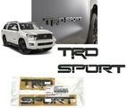 PT4130C18002 - Body: Exterior Emblem Overlay, TRD Sport, Black for Toyota: Sequoia Image