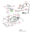 2586022100 - Emission System: Control Valve for Toyota Image