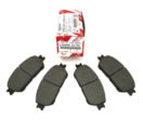 4465AZ304 - : Premium Ceramic Front Brake Pad Set | 2005-2015 Tacoma 2WD Non-PreRunner for Toyota Image