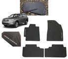 PT90848G0002 - Interior: Floor Mats, All-Weather, Set of Four, Black for Toyota Image