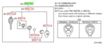 8907042670 - : Blank Key with Transmitter for Toyota: RAV4 Image