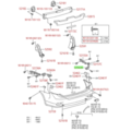 5256202050 - Body: Upper Retainer for Toyota Image
