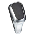 PTR5700111 - : TRD Shift Knob | Silver with Black Leather | 2012-2017 Sequoia | 2007-2013 Tundra for Toyota: Sequoia, Tundra Image