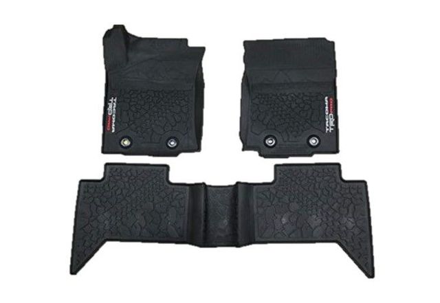 PT9083520002 - Interior: Tacoma All-Weather Floor Liners | 2020-2022 Tacoma TRD Pro Double Cab Automatic Transmission for Toyota: Tacoma Image