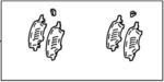 494548130 - Brakes: Disc Brake Pad Shim for Toyota Image
