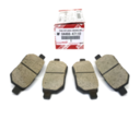446647110 - Brakes: Rear Pads for Toyota: Corolla, Prius, Prius AWD-e, Prius Prime Image