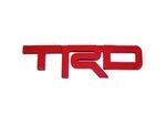 PT4130320003 - : Camry TRD Emblem | Red | 2018-2023 Camry for Toyota: Camry Image