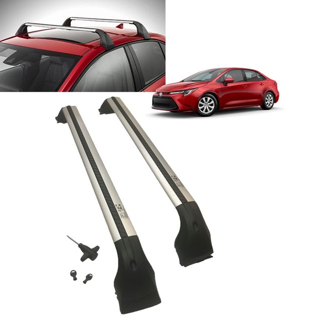 Genuine Toyota Corolla Sedan Roof Rack Bars PW301-02008 Frontier
