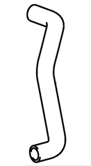 165720C110 - : Lower Radiator Hose | 2005-2015 Tacoma 2.7L 2TRFE for Toyota: Tacoma Image