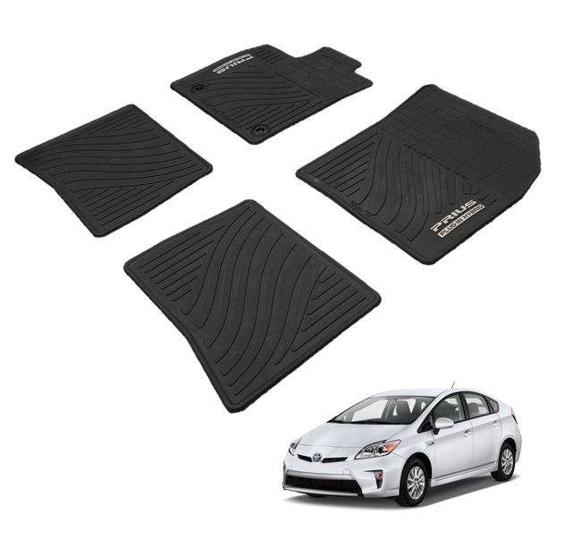 PT9084712320 - Interior: Prius Plug-In All-Weather Floor Mats | 2012-2015 Prius Plug-In for Toyota Image