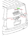 8524052010 - : Rear Wiper Arm for Scion: xB Image