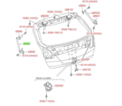 689600T013 - Body: Strut for Toyota Image