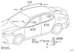 7576106160 - Body: Applique for Toyota Image