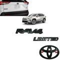 PT9484219002 - : Blackout Emblem Overlays | 2019-2022 Rav4 Limited for Toyota: RAV4 Image