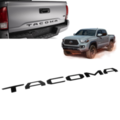 PT9483518102 - : Tacoma Tailgate Insert Badge | Black | 2016-2023 Tacoma for Toyota: Tacoma Image