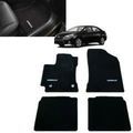 PT2060214228 - : Corolla Floor Mats | Black with Blue Thread 4 Piece Set | 2014-2016 Corolla for Toyota: Corolla Image