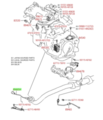 894650E040 - Emission System: Lower Oxygen Sensor for Toyota Image