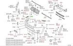 525350R010 - Body: Side Retainer for Toyota Image