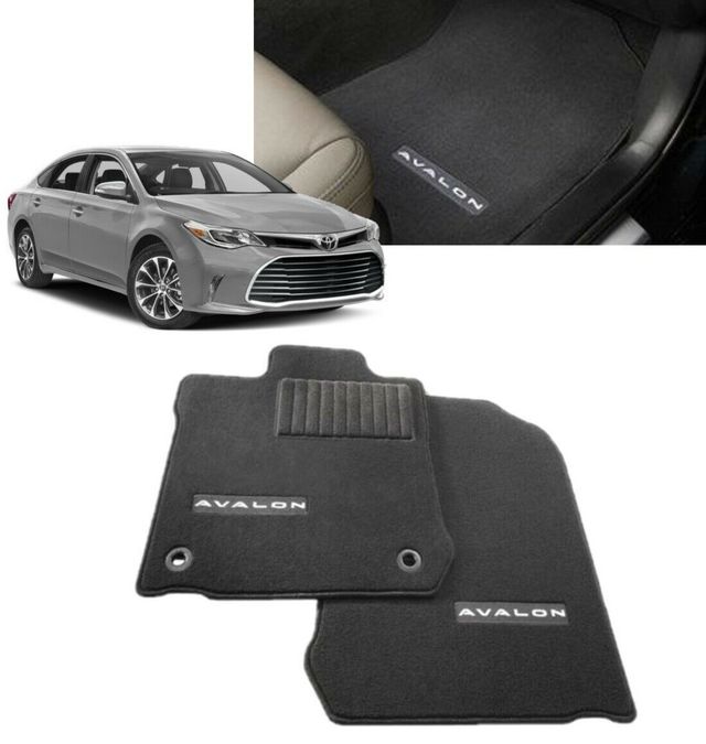 PT2060715120 - Interior: Avalon Floor Mats | Black Carpet 4 Piece Set | 2013-2018 Avalon for Toyota Image
