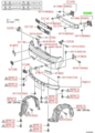 5214452100 - : Bumper Cover Bracket for Toyota Image