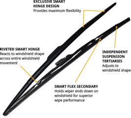 85212-YZZ1F-TM-KIT - 2016-2020 Tacoma Sightline Blades | Set of 2