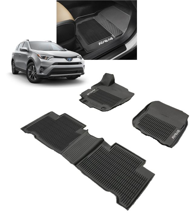 Genuine Toyota Rav4 Hybrid All-Weather Liners PT908-42166-20